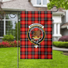 Majoribanks Tartan Crest Garden Flag