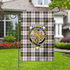 McPherson Dress Ancient Tartan Crest Garden Flag