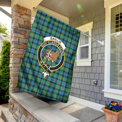 Baillie Ancient Tartan Crest Garden Flag