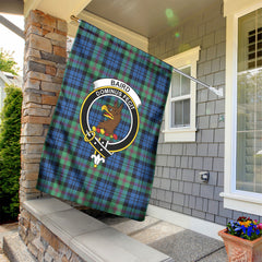 Baird Ancient Tartan Crest Garden Flag
