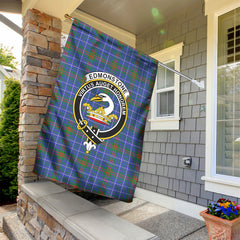 Edmonstone Tartan Crest Garden Flag