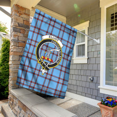 Elliot Ancient Tartan Crest Garden Flag