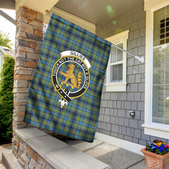 Gillies Ancient Tartan Crest Garden Flag