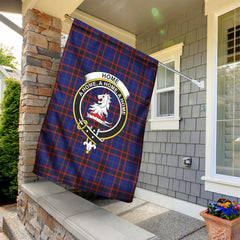 Home Modern Tartan Crest Garden Flag
