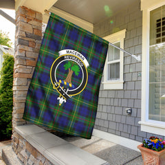 MacEwan Modern Tartan Crest Garden Flag