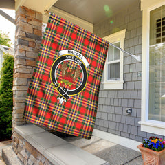 MacGill Modern Tartan Crest Garden Flag