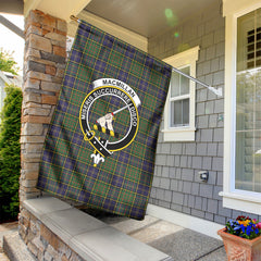 MacMillan Hunting Modern Tartan Crest Garden Flag