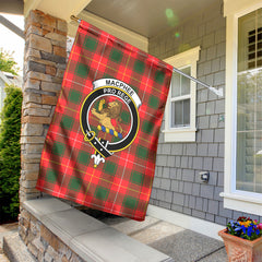 MacPhee Modern Tartan Crest Garden Flag