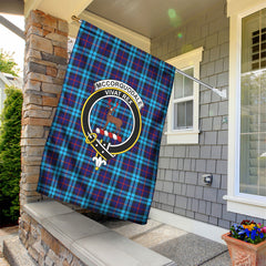 McCorquodale Tartan Crest Garden Flag