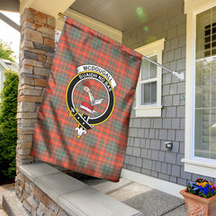 McDougall Ancient Tartan Crest Garden Flag