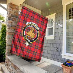 McGillivray Modern Tartan Crest Garden Flag