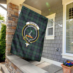 McKinlay Modern Tartan Crest Garden Flag