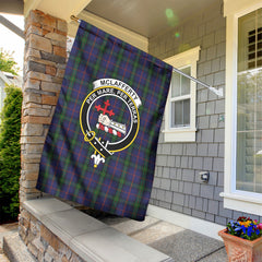 McLafferty Tartan Crest Garden Flag