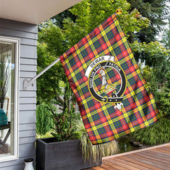 Dewar Tartan Crest Garden Flag