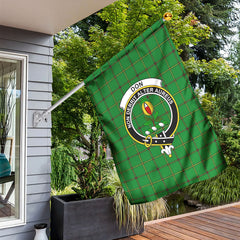 Don Tartan Crest Garden Flag