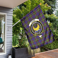 Durie Tartan Crest Garden Flag