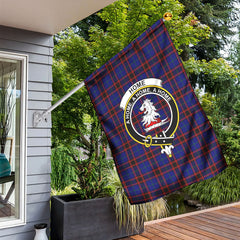 Home Modern Tartan Crest Garden Flag