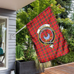 McColl Tartan Crest Garden Flag