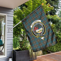 McConnell Tartan Crest Garden Flag