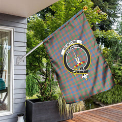 McIntyre Ancient Tartan Crest Garden Flag
