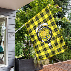 McLeod of Lewis Modern Tartan Crest Garden Flag