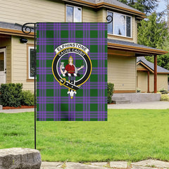 Elphinstone Tartan Crest Garden Flag