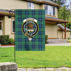 Graham of Menteith Ancient Tartan Crest Garden Flag