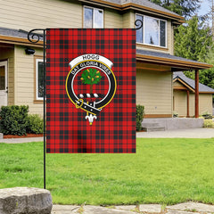 Hogg Tartan Crest Garden Flag