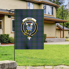Hope Tartan Crest Garden Flag