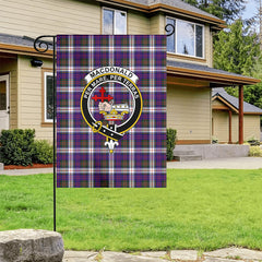 MacDonald Dress Modern Tartan Crest Garden Flag