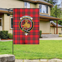 McGillivray Modern Tartan Crest Garden Flag