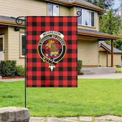 McGregor Rob Roy Modern Tartan Crest Garden Flag