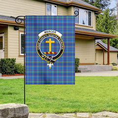 Mercer Modern Tartan Crest Garden Flag