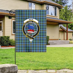 Weir Ancient Tartan Crest Garden Flag