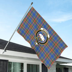 Bethune Ancient Tartan Crest House Flag