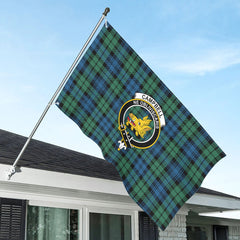 Campbell Ancient 02 Tartan Crest House Flag