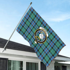 Campbell of Cawdor Ancient Tartan Crest House Flag