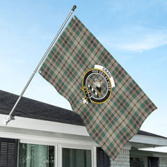 Craig Ancient Tartan Crest House Flag