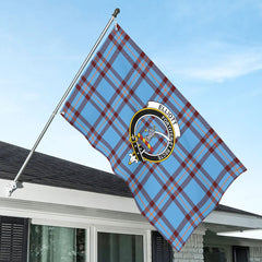 Elliott Ancient Tartan Crest House Flag