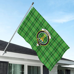 Galloway District Tartan Crest House Flag