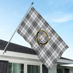 Glendinning Tartan Crest House Flag