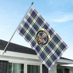 Gordon Dress Modern Tartan Crest House Flag