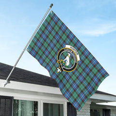 Hunter Ancient Tartan Crest House Flag