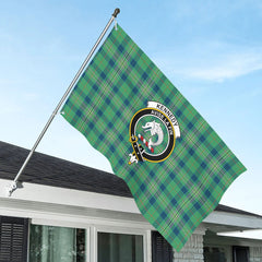 Kennedy Ancient Tartan Crest House Flag