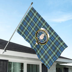 Lamont Ancient Tartan Crest House Flag