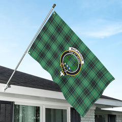 MacArthur Ancient Tartan Crest House Flag