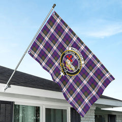 MacDonald Dress Modern Tartan Crest House Flag