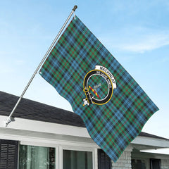 MacKinlay Ancient Tartan Crest House Flag