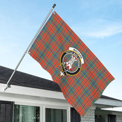 MacLean of Duart Ancient Tartan Crest House Flag