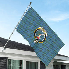 Matheson Hunting Ancient Tartan Crest House Flag